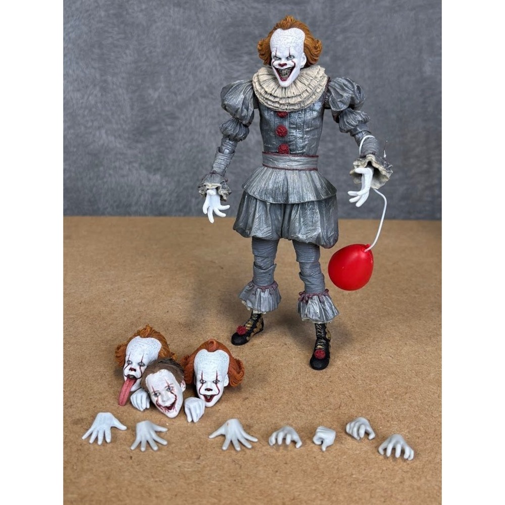 NECA IT Pennywise Ultimate Action Figure 2017 Movie 7 Inch‎ Horror Toy Accessory